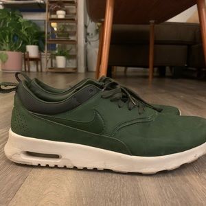 Green/Gold Accented Nikes Size 10